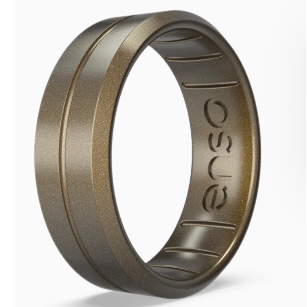 BRAND NEW! ENSO SILICONE RING - METEORITE Size 13